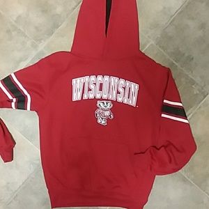 Wisconsin Badger hoodie sweatshirt